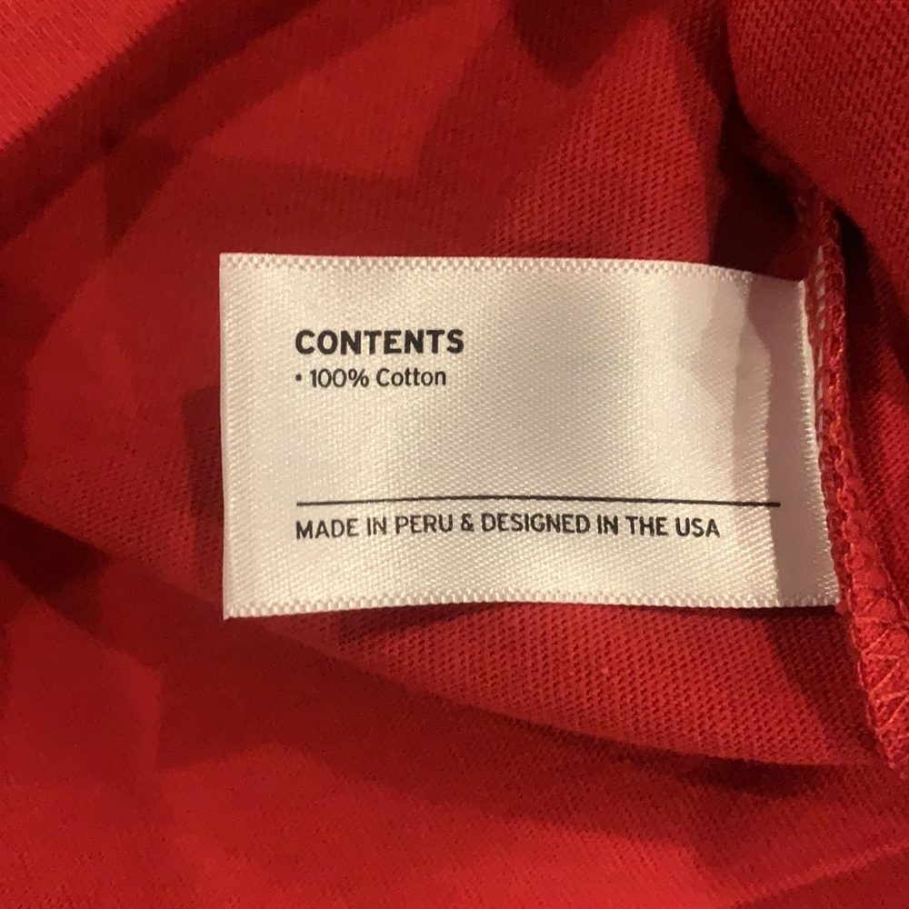 BEST MADE CO. - Red - Pocket Tee- Short Sleeve NEW T-Shirt - Picture 5 of 5